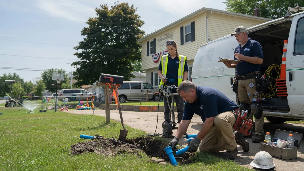 Slab Leak Repair in Williamsfield, OH near me